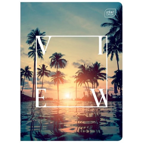 Zeszyt TRAVEL A5 60k. 70g krata Interdruk