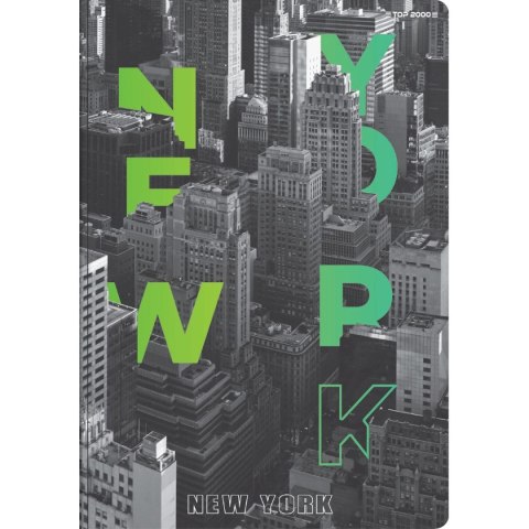 Brulion CITY A5 96k. 70g krata Top 2000 (400169512)