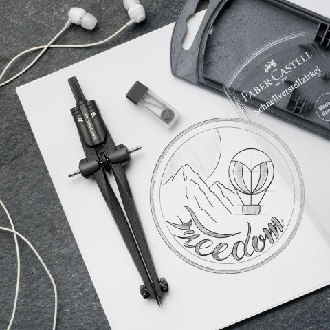 Cyrkiel Stream Blackstone Faber Castell (174530) Cyrkiel Stream Blackstone Faber Castell (174530)