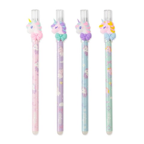 Długopis wymazywalny Unicorn 5902315577053 wkład niebieski 0,35mm Strigo (SSC181)