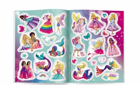 Książka dla dzieci Barbie™ Naklejam i Koloruję Ameet (Nak-1402) Książka dla dzieci Barbie™ Naklejam i Koloruję Ameet (Nak-1402)