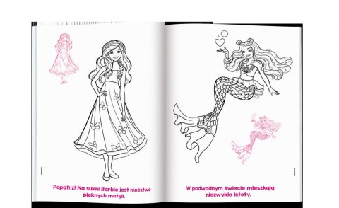 Książka dla dzieci Barbie™ Naklejam i Koloruję Ameet (Nak-1402) Książka dla dzieci Barbie™ Naklejam i Koloruję Ameet (Nak-1402)