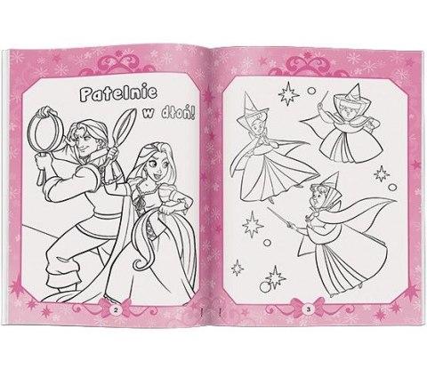 Książka dla dzieci Disney Księżniczka. Koloruję! Ameet (FB 9102) Książka dla dzieci Disney Księżniczka. Koloruję! Ameet (FB 9102)