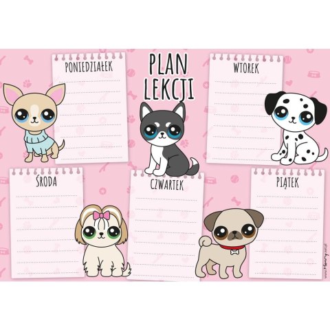 Plan lekcji Pieski Henry (5907465668835) Plan lekcji Pieski Henry (5907465668835)