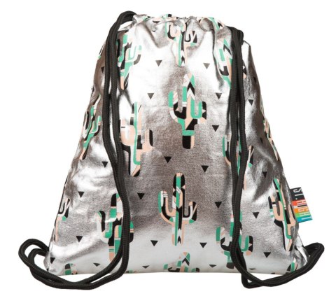 Plecak (worek) na sznurkach Stright Silver Cactus plecak na sznurkach St.Right (SO-11)