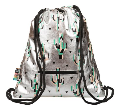 Plecak (worek) na sznurkach Stright Silver Cactus plecak na sznurkach St.Right (SO-11)