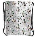 Plecak (worek) na sznurkach Stright Silver Cactus plecak na sznurkach St.Right (SO-11)
