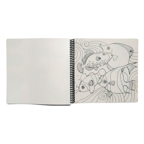 Podkład na biurko FUNNY MAT white książeczka do zrobienia na dziś sfu1160 biały polipropylen PP [mm:] 230x230 Strigo (8681379311