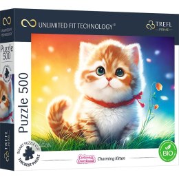 Puzzle UFT Charming Kitten 500 el. Trefl (37463)