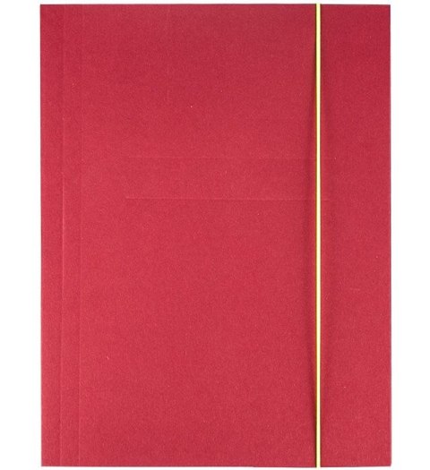 Teczka kartonowa na gumkę A4 bordowy 350g Kreativ (120-1983)