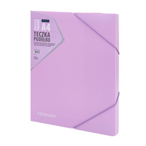 Teczka plastikowa na gumkę PP PASTEL LINE A4 mix Astrapap (113024005) Teczka plastikowa na gumkę PP PASTEL LINE A4 mix Astrapap (113024005)