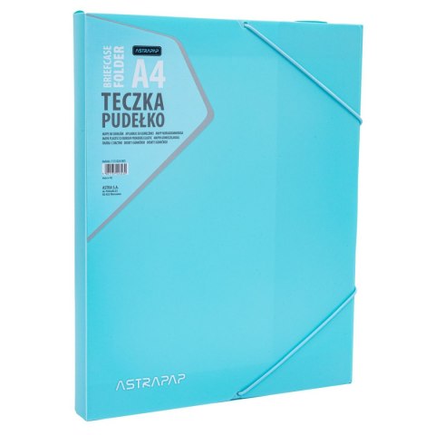 Teczka plastikowa na gumkę PP PASTEL LINE A4 mix Astrapap (113024005) Teczka plastikowa na gumkę PP PASTEL LINE A4 mix Astrapap (113024005)