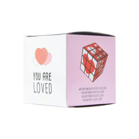 Układanka kostka logiczna walentynkowa Arpex (wa4276)