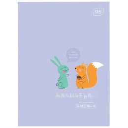 Zeszyt B&B Kids Pastel A4 31k. 90g trzy linie Interdruk (ZEA432K=)