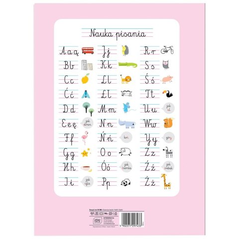 Zeszyt B&B Kids Pastel A4 31k. 90g trzy linie Interdruk (ZEA432K=) Zeszyt B&B Kids Pastel A4 31k. 90g trzy linie Interdruk (ZEA432K=)
