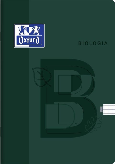 Zeszyt tematyczny biologia A5 60k. 90g krata Oxford (400175637) Zeszyt tematyczny biologia A5 60k. 90g krata Oxford (400175637)
