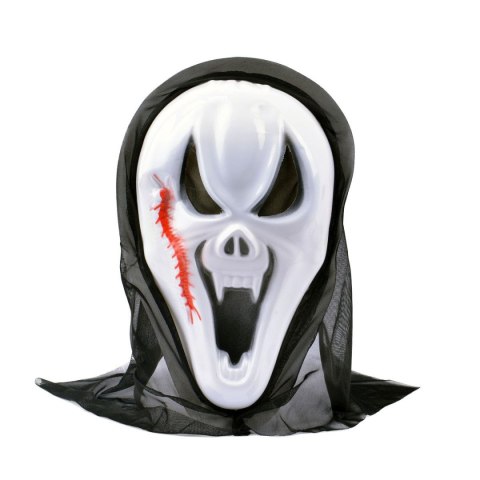 Akcesoria do kostiumów STRASZNA MASKA Z KAPTUREM Arpex (KM4573)