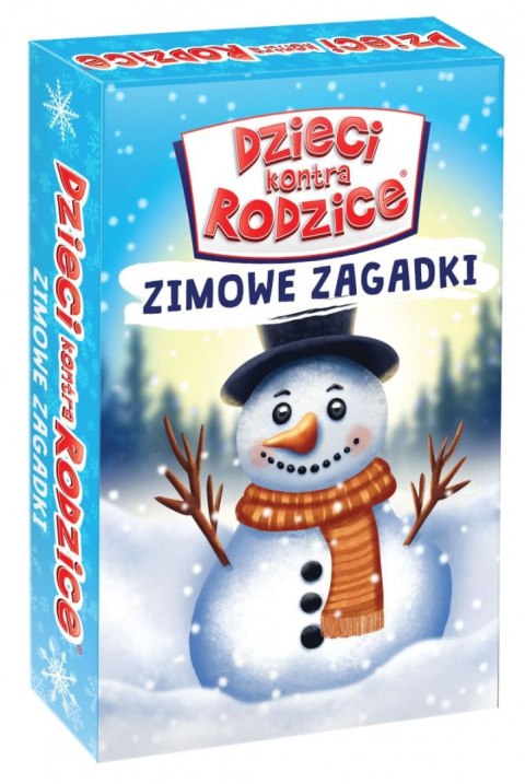 Gra karciana Dzieci kontra rodzice Zimowe Zagadki Kangur