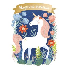 Kartka składana KARNET B6 MAGICZNY KON B6 Henry (5905701481392)