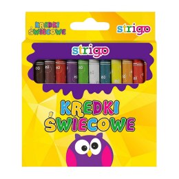 Kredki świecowe Kredki świecowe CN03 24 kol. Strigo (CN03)