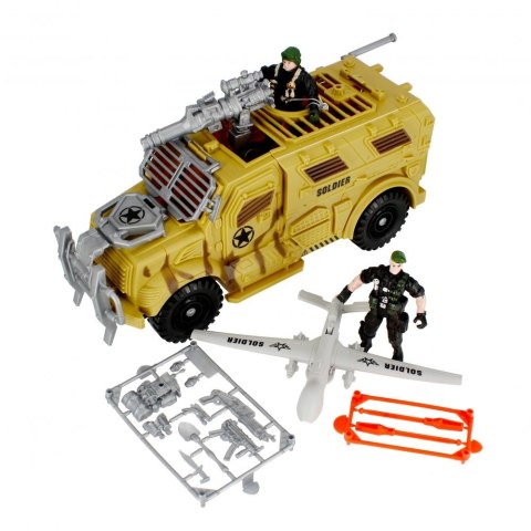 Samochód wojskowy z akcesoriami Mega Creative (500253)