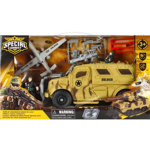Samochód wojskowy z akcesoriami Mega Creative (500253)