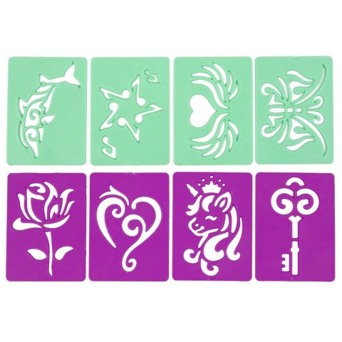 Tatuaż Zestaw Do Robienia Tatuaży Długopis Elektroniczny Pisak Szablony Lean (10491)