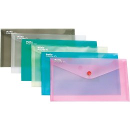 Teczka plastikowa na guzik A4