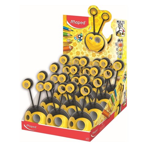 Temperówka CROC CROC żółta plastik Maped (017811)