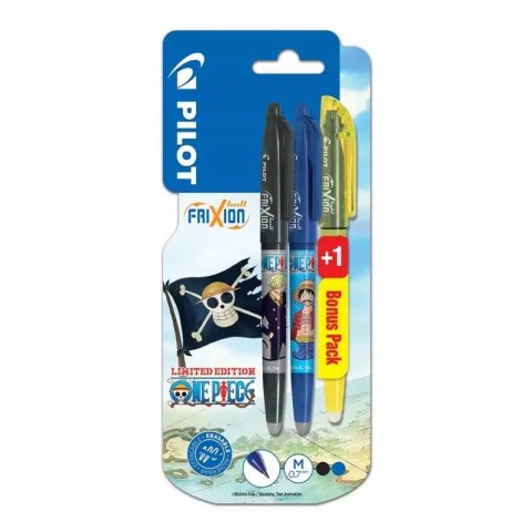 Zestaw piśmienniczy One Piece Frixion NIEB.+CZARNY+ ZAKREŚLACZ Pilot (PIBL1449485) Zestaw piśmienniczy One Piece Frixion NIEB.+CZARNY+ ZAKREŚLACZ Pilot (PIBL1449485)