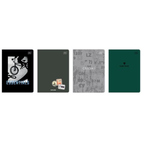 Zeszyt BOYS MIX A5 60k. 70g krata Interdruk