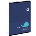 Zeszyt Black & Blue A5 32k. 90g krata [mm:] 148x210 Interdruk (ZE32#BBT)