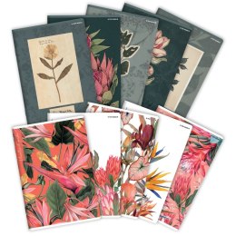 Zeszyt FLOWERS A5 32k. 70g linia Top 2000 (400169418)