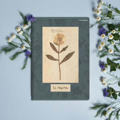 Zeszyt FLOWERS A5 32k. 70g linia Top 2000 (400169418)