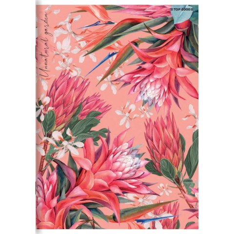 Zeszyt FLOWERS A5 32k. 70g linia Top 2000 (400169418)