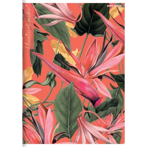 Zeszyt FLOWERS A5 32k. 70g linia Top 2000 (400169418)