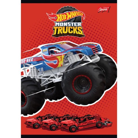 Zeszyt HOT WHEELS A5 16k. podwójna linia kolor Unipap Zeszyt HOT WHEELS A5 16k. podwójna linia kolor Unipap