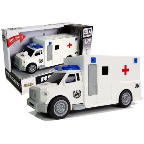 Ambulans światło i dźwięk Best Way (6698) Ambulans światło i dźwięk Best Way (6698)