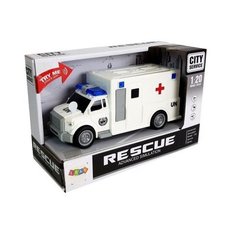 Ambulans światło i dźwięk Best Way (6698) Ambulans światło i dźwięk Best Way (6698)