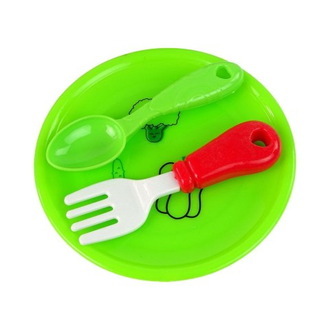 Artykuły kuchenne Zestaw Owoców Do Krojenia Deska Talerzyk Sztućce Lean (13866)