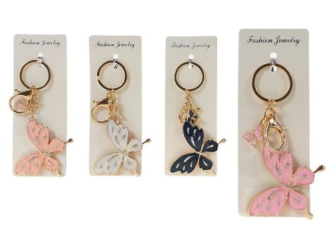 Brelok motyl metalowy Adar (605824)