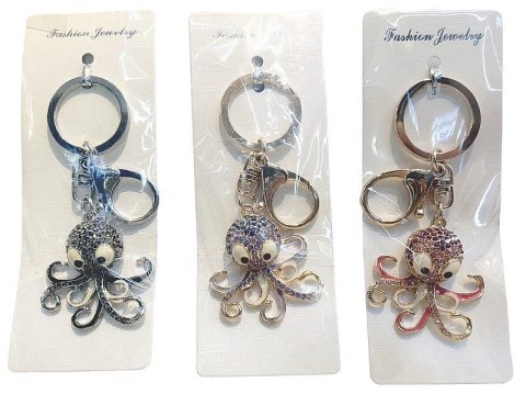 Brelok ośmiornica metalowa Adar (605831)