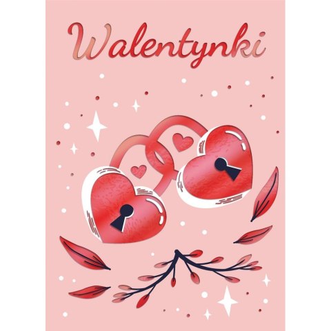 Kartka składana Karnet B6 Walentynki KŁÓDKI B6 Henry (5905701487493) Kartka składana Karnet B6 Walentynki KŁÓDKI B6 Henry (5905701487493)