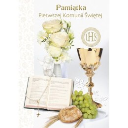 Kartka składana komunia B6 Pol-Mak