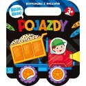 Książka dla dzieci BRUM, BRUM! POJAZDY KOLOROWANKA Z NAKLEJKAMI Książka dla dzieci BRUM, BRUM! POJAZDY KOLOROWANKA Z NAKLEJKAMI