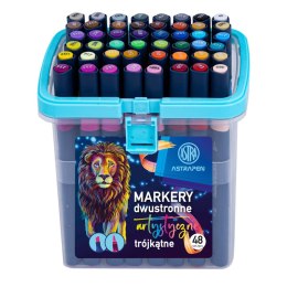 Marker specjalistyczny artystyczne wkład mix ścięta końcówka Astrapen (207023015)