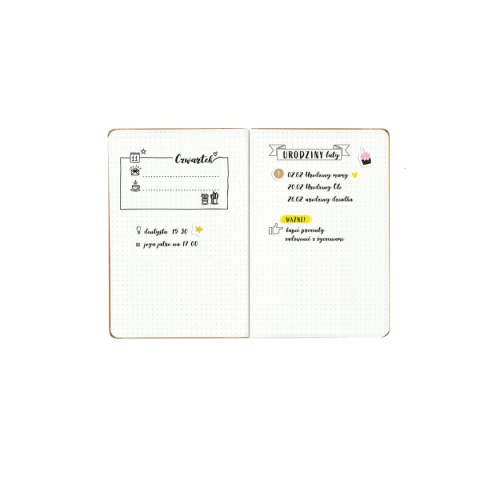 Organizer BUJ O A5 Zielony Interdruk