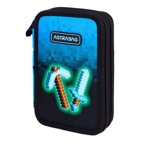 Piórnik Astrabag Blue Pixel Astra (503024054) Piórnik Astrabag Blue Pixel Astra (503024054)