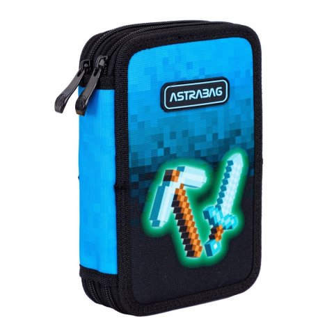 Piórnik Astrabag Blue Pixel Astra (503024054) Piórnik Astrabag Blue Pixel Astra (503024054)