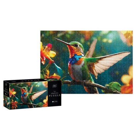 Puzzle COLOURF NATURE 8 HUMMING BIRD 250 el. Interdruk